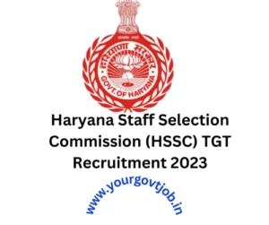 hssc tgt recruitment